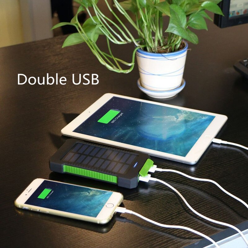 Solar Power Bank 20000mAh — Never Run Out of Power Outdoors