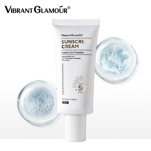 SPF 50+ Face Sunscreen Cream for Bright, Even Skin