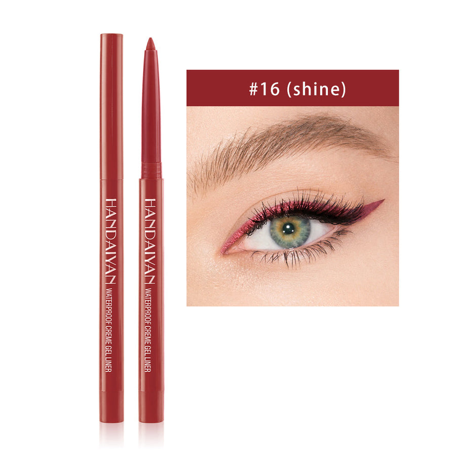 20-Color Waterproof Colorful Eyeliner Pen Set for Looks