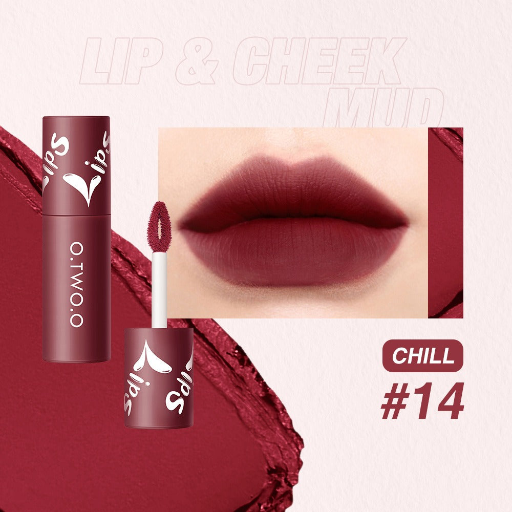 Lip And Cheek Tint With Soft-Focus Velvet Matte Color