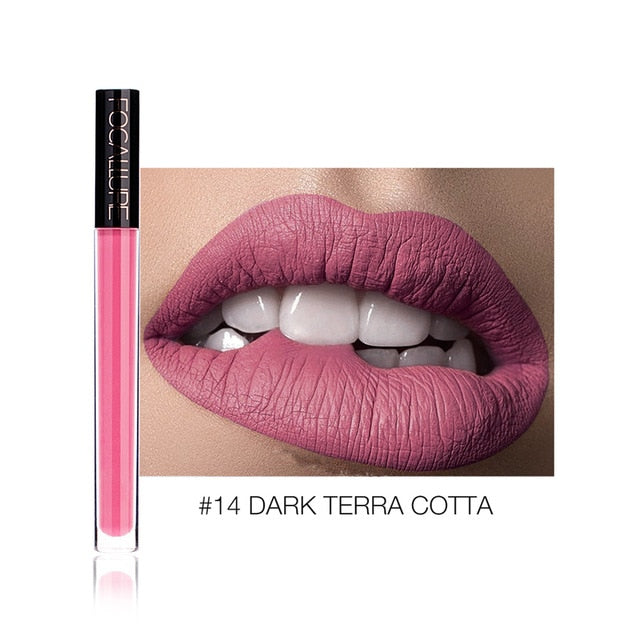 Liquid Lipstick Matte Color, Waterproof Kiss-Proof Wear
