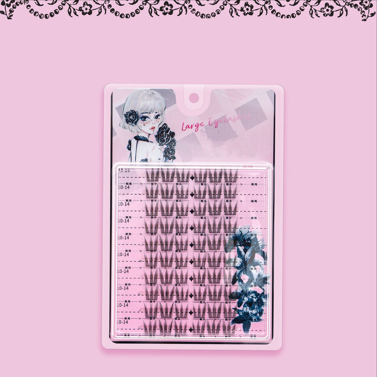 Segmented False Eyelashes for Custom Natural Volume