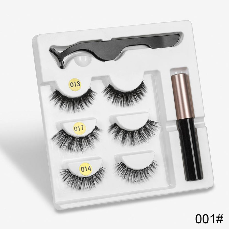 Magnetic Eyelashes Set for Easy, No-Glue Eye Looks