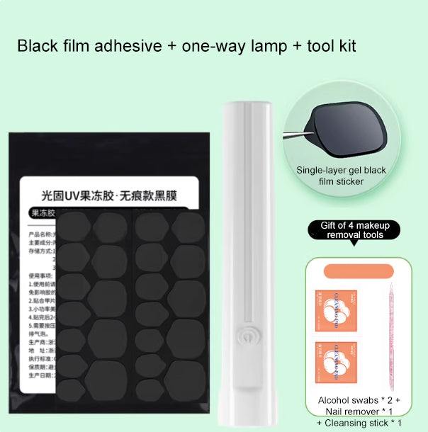 UV Nail Glue Gel — Dual Adhesive for Seamless Press-On