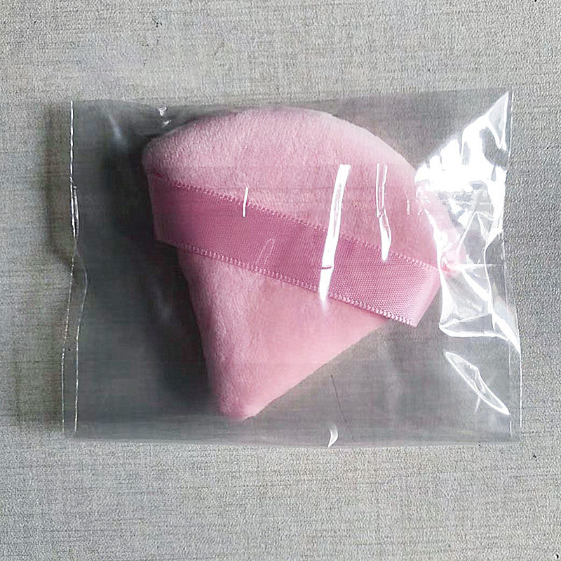 Triangle Powder Puff for Precise Makeup Setting Tool