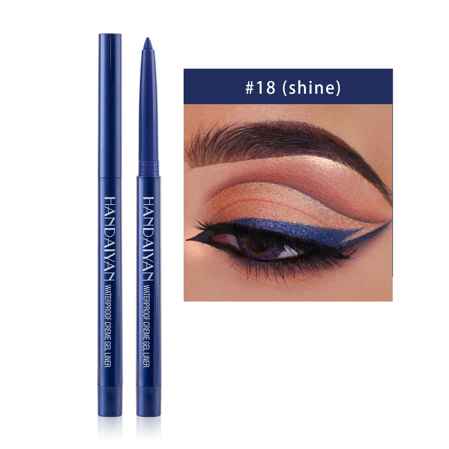 20-Color Waterproof Colorful Eyeliner Pen Set for Looks