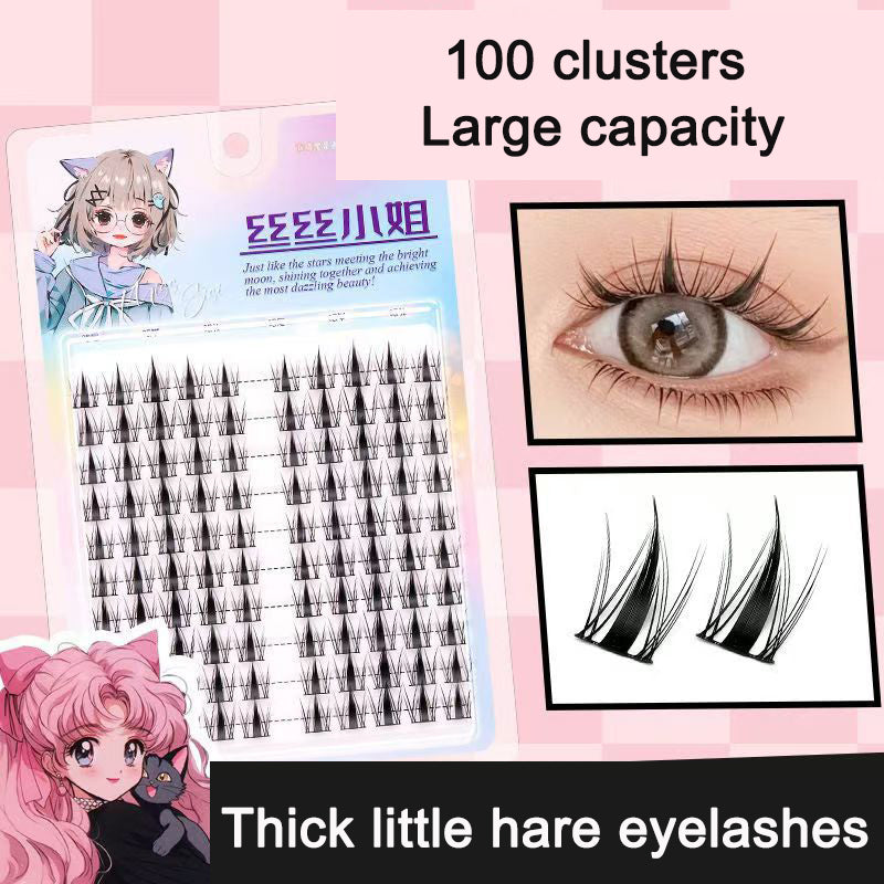 Segmented False Eyelashes for Custom Natural Volume