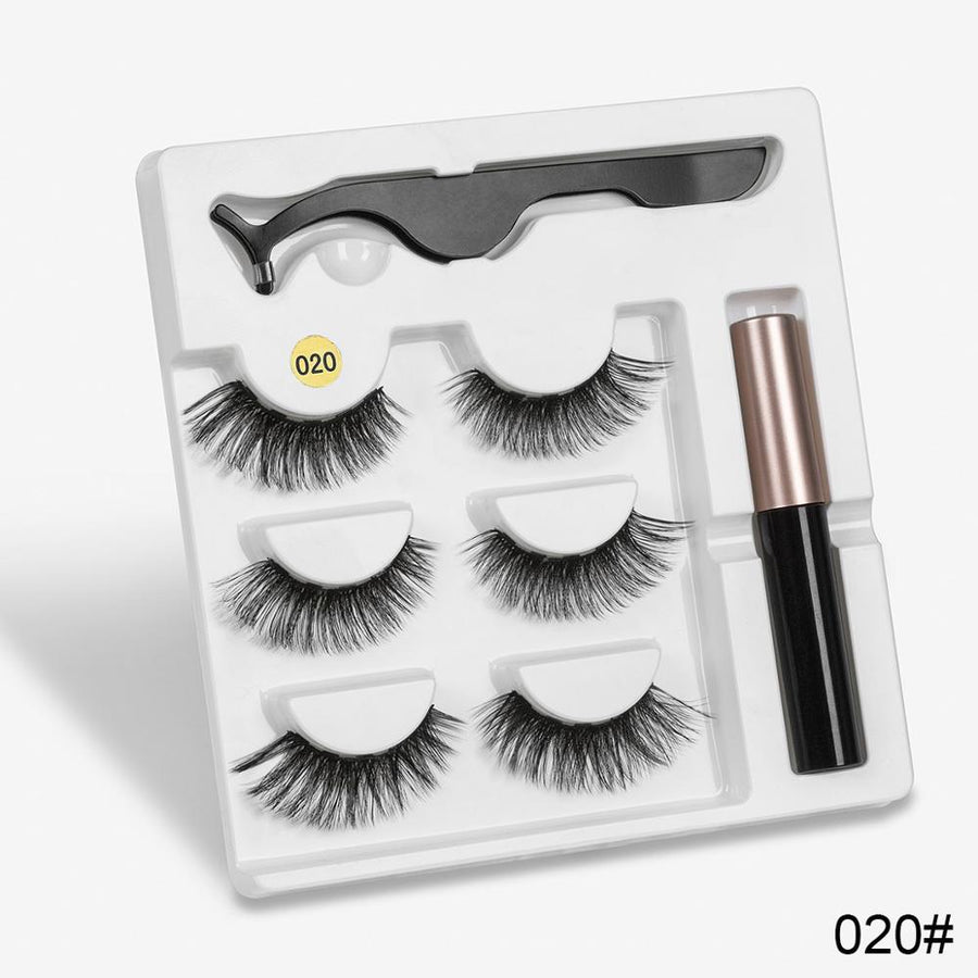 Magnetic Eyelashes Set for Easy, No-Glue Eye Looks