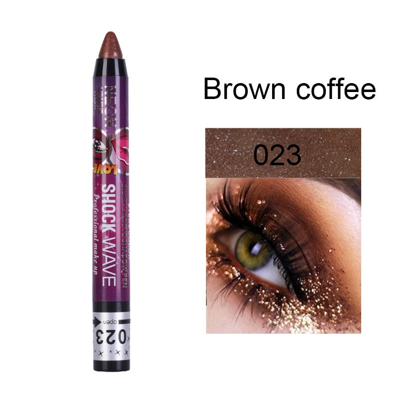 Eye and Lip Pencil Set: 36 Glitter Shades, 2-in-1