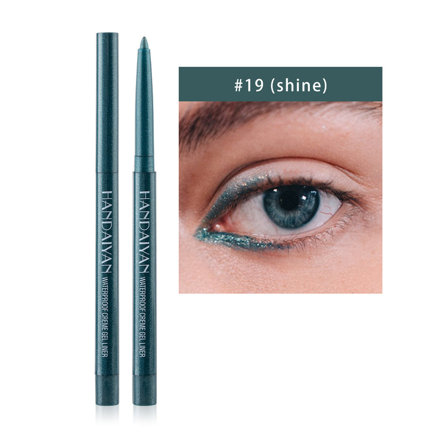 20-Color Waterproof Colorful Eyeliner Pen Set for Looks