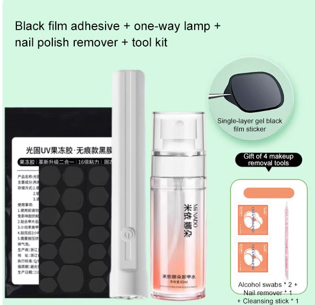UV Nail Glue Gel — Dual Adhesive for Seamless Press-On