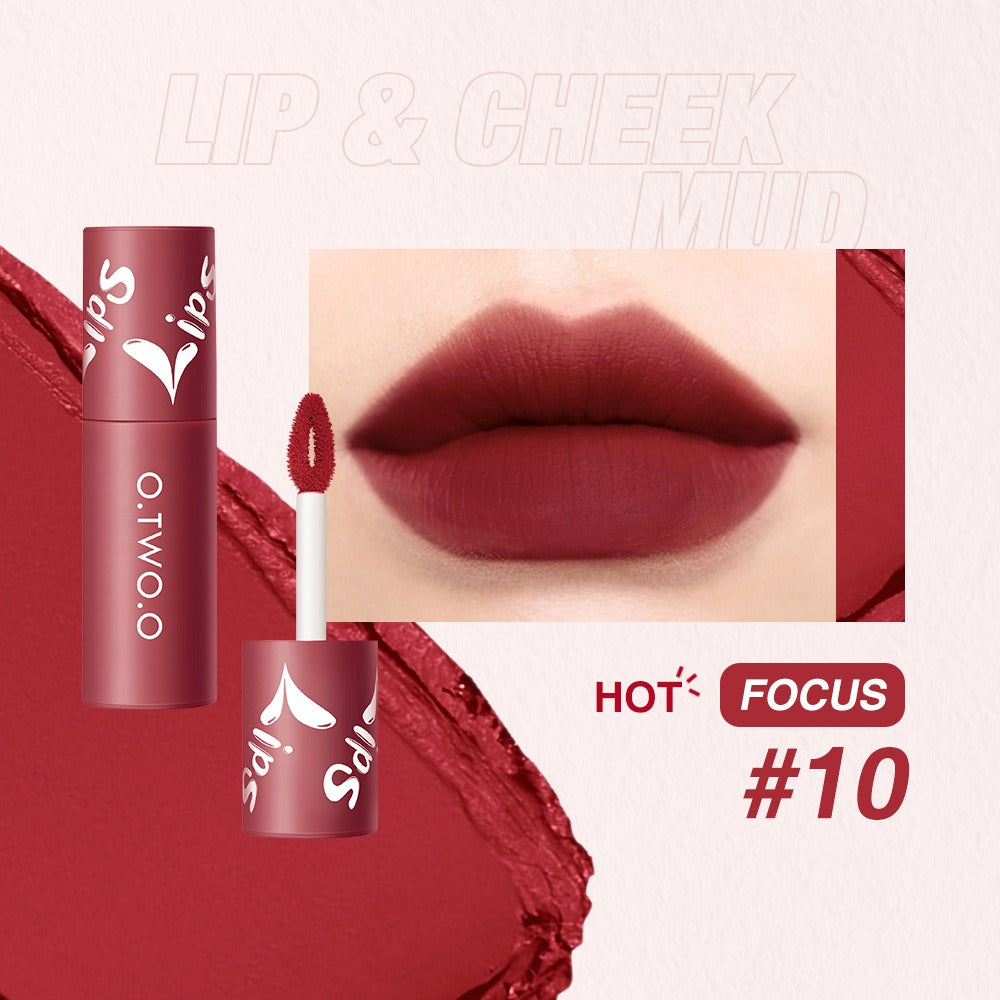 Lip And Cheek Tint With Soft-Focus Velvet Matte Color