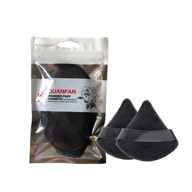 Triangle Powder Puff for Precise Makeup Setting Tool