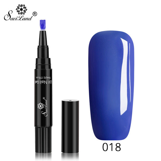 3‑in‑1 Gel Nail Pen — 60 Colors, Salon‑Quality Manicure