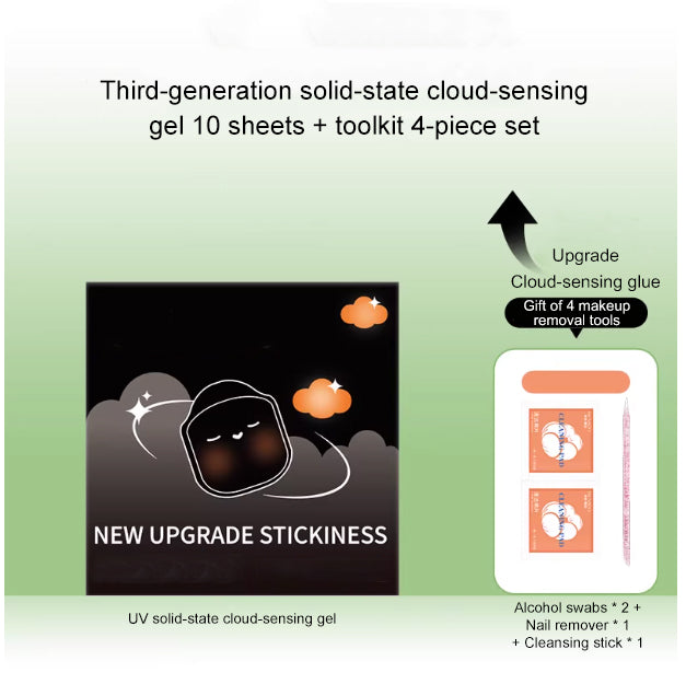 UV Nail Glue Gel — Dual Adhesive for Seamless Press-On
