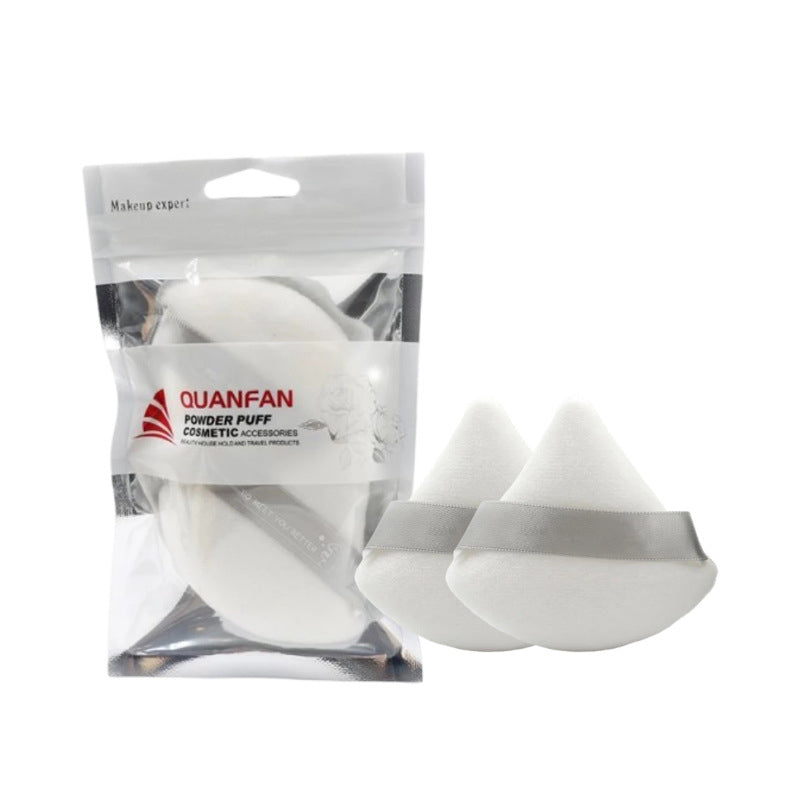 Triangle Powder Puff for Precise Makeup Setting Tool