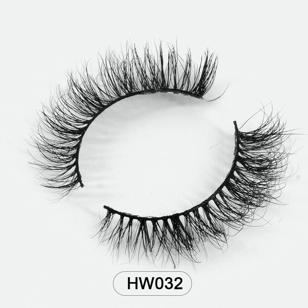 3D Mink Lashes with Soft Band — Wispy Natural Volume