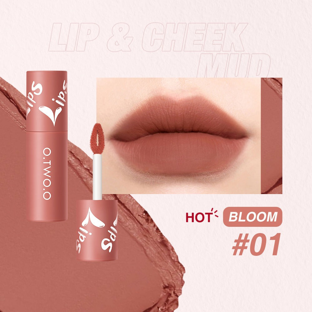 Lip And Cheek Tint With Soft-Focus Velvet Matte Color
