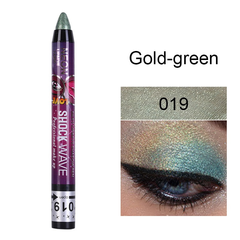 Eye and Lip Pencil Set: 36 Glitter Shades, 2-in-1