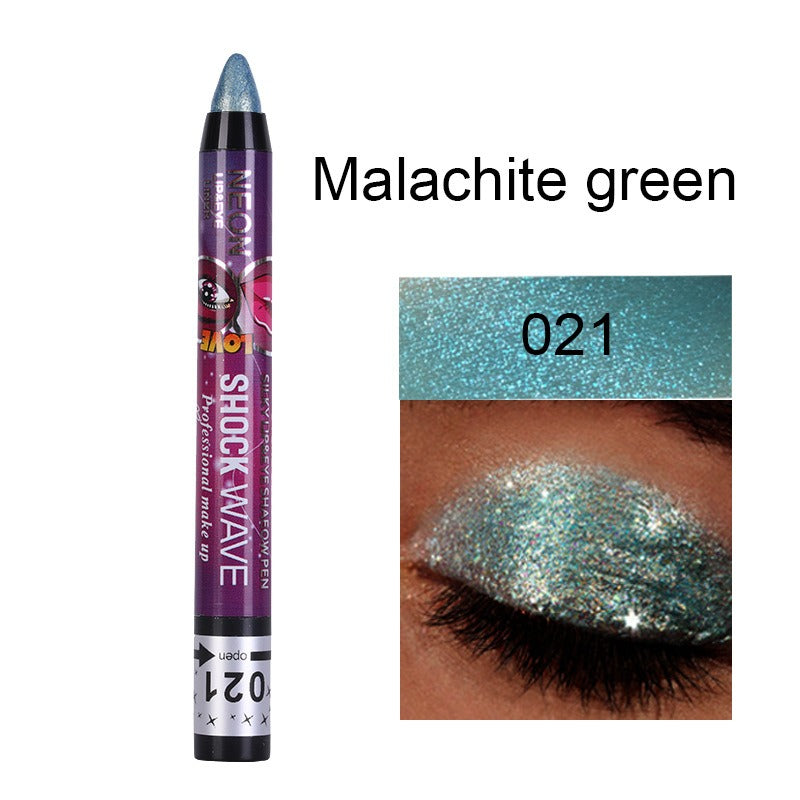 Eye and Lip Pencil Set: 36 Glitter Shades, 2-in-1