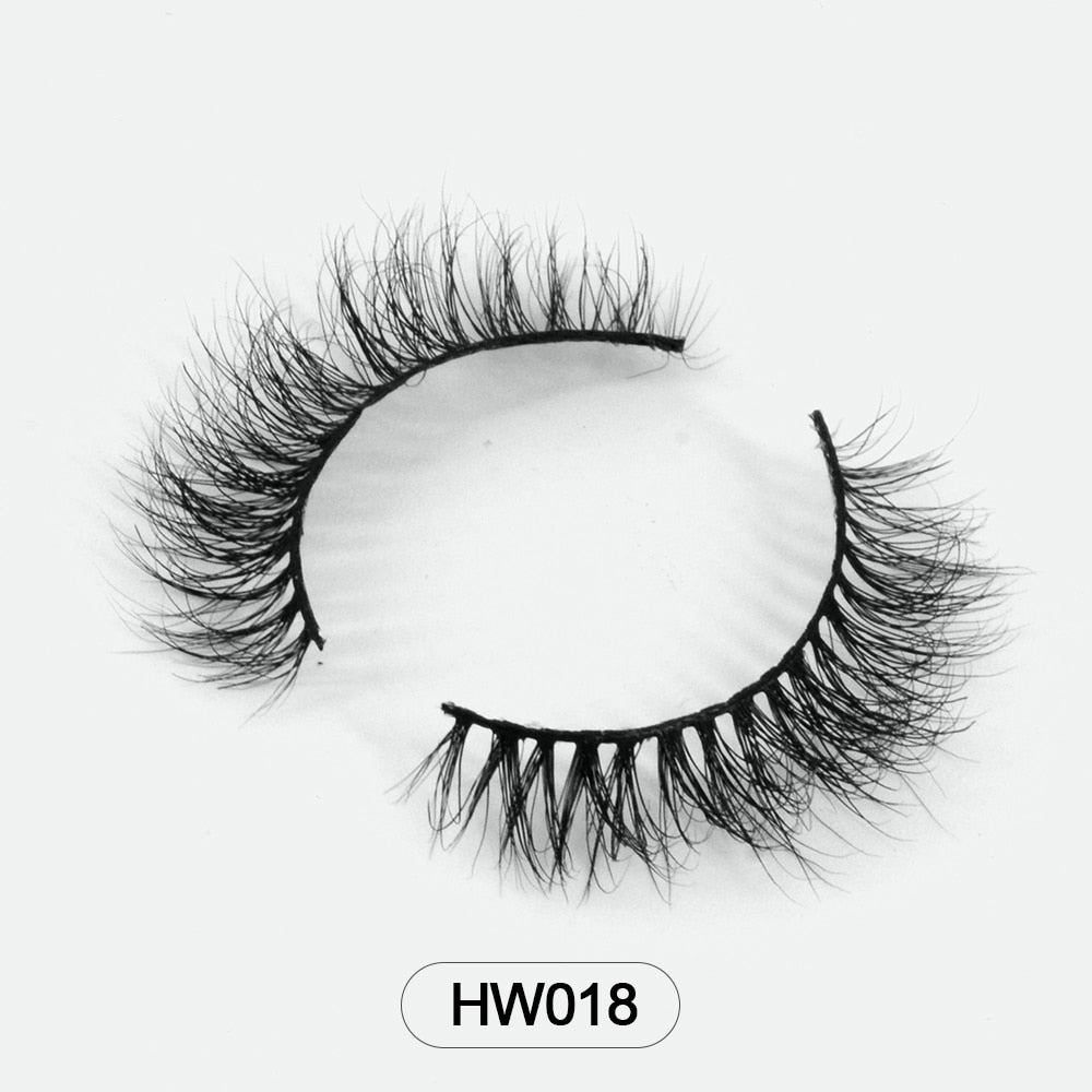 3D Mink Lashes with Soft Band — Wispy Natural Volume