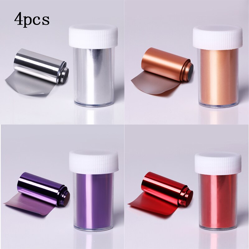 Holographic Nail Foil Transfer Stickers — 24-50 Sparkly