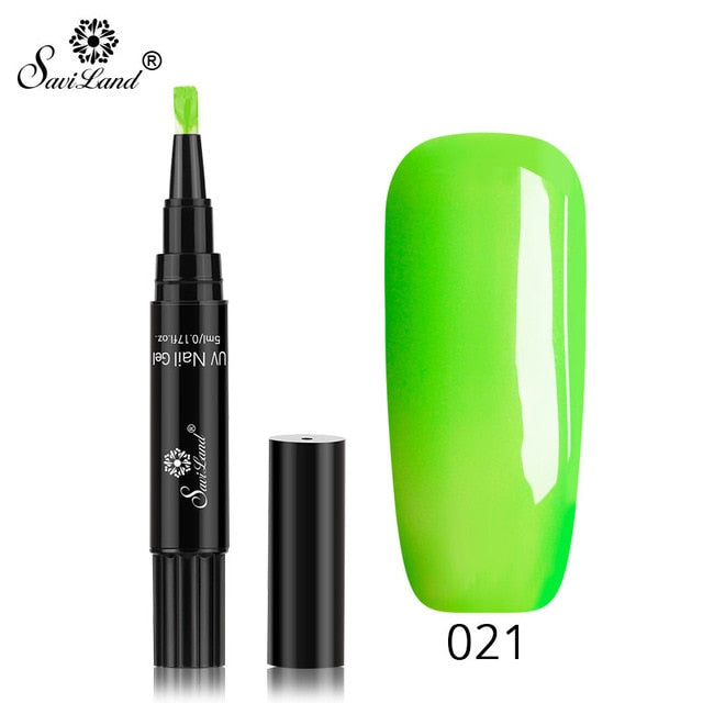 3‑in‑1 Gel Nail Pen — 60 Colors, Salon‑Quality Manicure