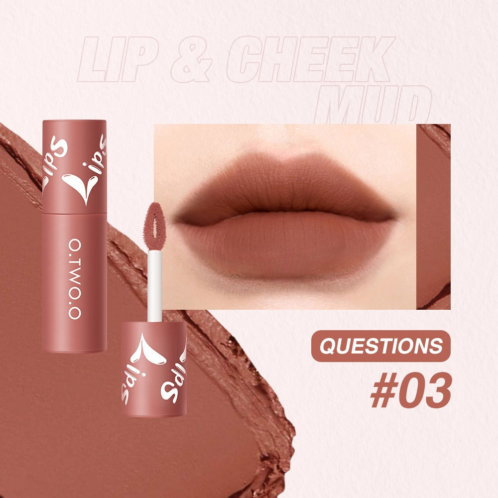Lip And Cheek Tint With Soft-Focus Velvet Matte Color