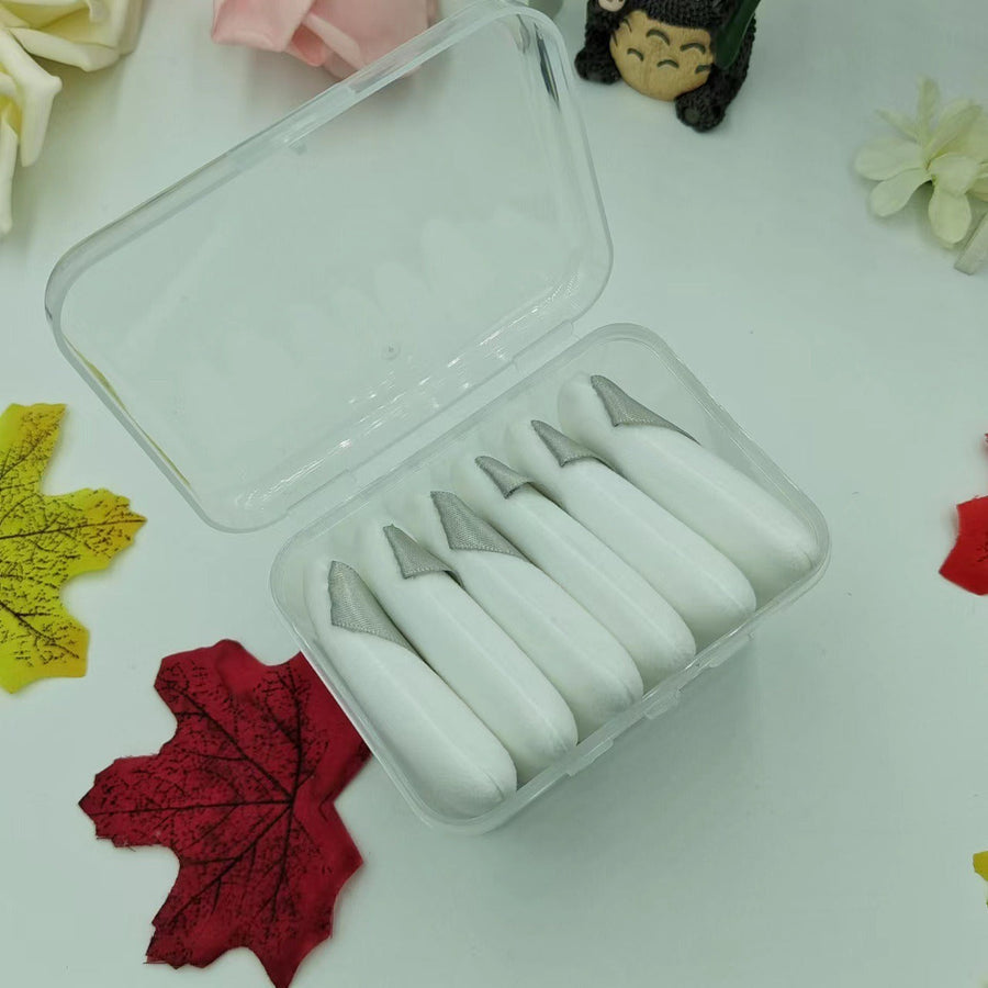 Triangle Powder Puff for Precise Makeup Setting Tool