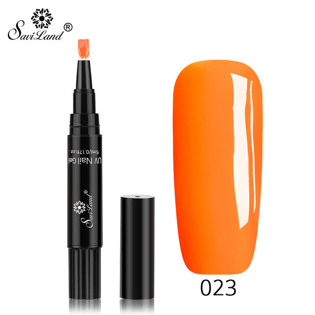 3‑in‑1 Gel Nail Pen — 60 Colors, Salon‑Quality Manicure
