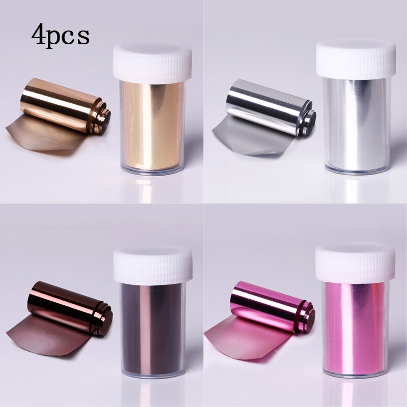 Holographic Nail Foil Transfer Stickers — 24-50 Sparkly