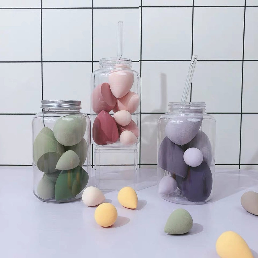 Makeup Sponge Set for Seamless Wet-or-Dry Blending