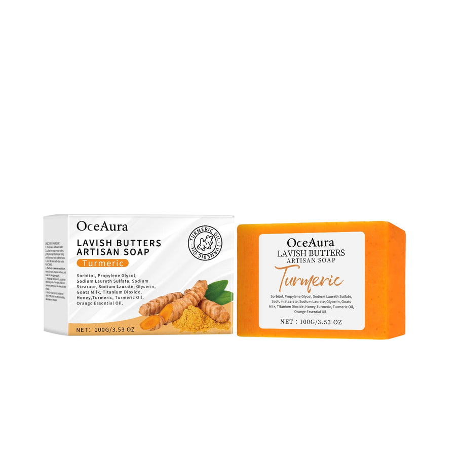 Turmeric Goat's Milk Soap for Soft Glowing Skin