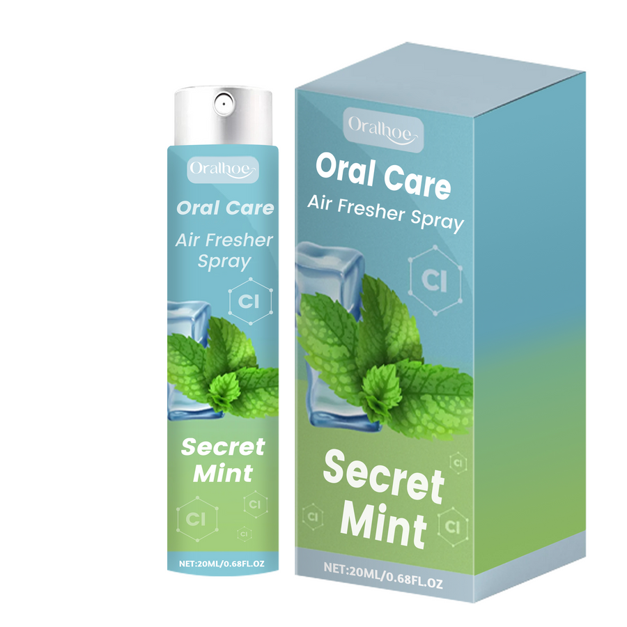 Secret Mint Breath Spray: Instant Freshness & Whiter Teeth