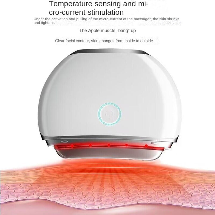 Microcurrent Facial Toning Device – Heated Scraping & LED