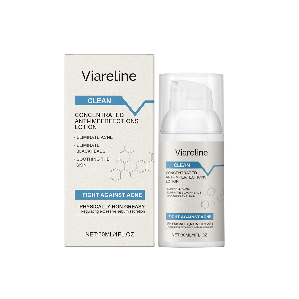 Soothing Anti-Acne Repair Lotion for Oily, Dry Skin