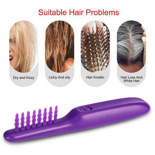 Electric Detangling Brush for Smooth, Frizz-Free Hair