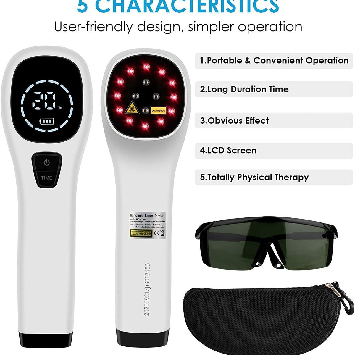 Laser Therapy Device — Portable Pain Relief & Muscle