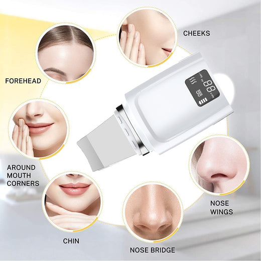 Ultrasonic Facial Cleanser — Deep Pore Cleansing Without