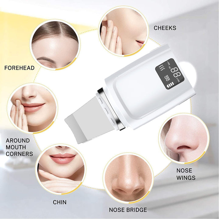 Ultrasonic Facial Cleanser — Deep Pore Cleansing