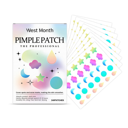Color Cover Acne Patches - 240 Hydrocolloid Spot Dots