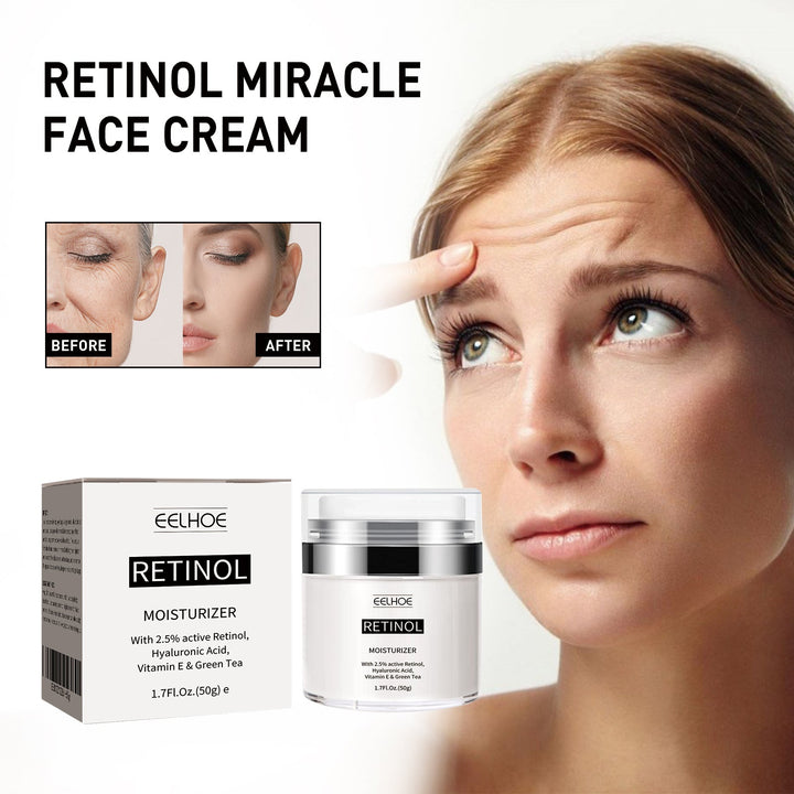 Retinol Cream Moisturizer for Fine Lines & Hydration