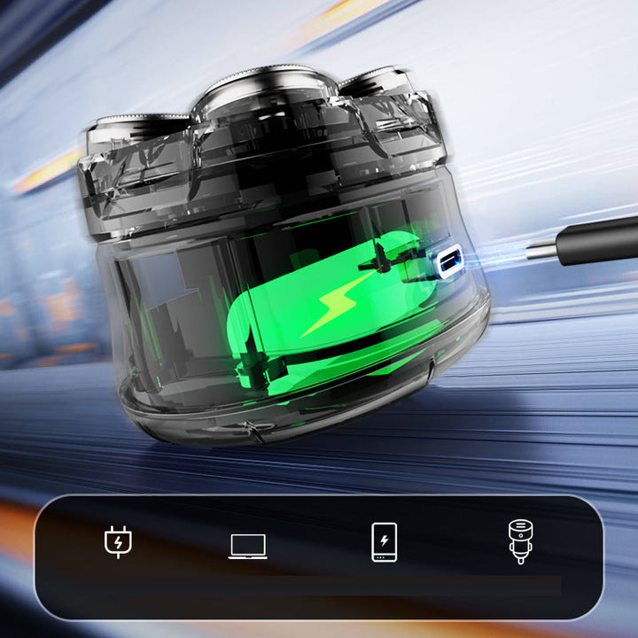 5-Point Rechargeable Shaver — All-Body Grooming, Waterproof