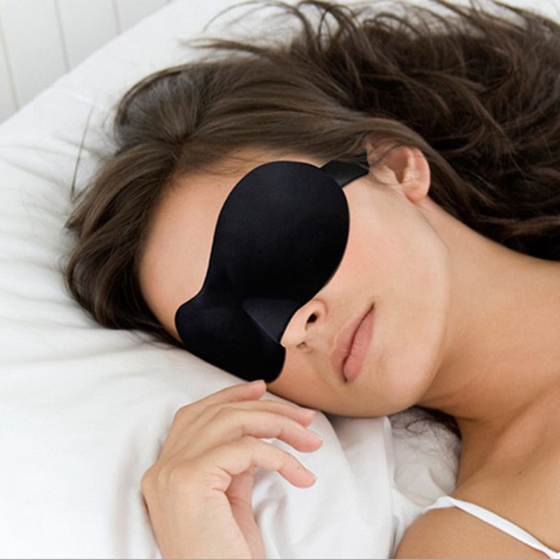 3D Sleep Mask — Comfortable Light-Blocking Rest