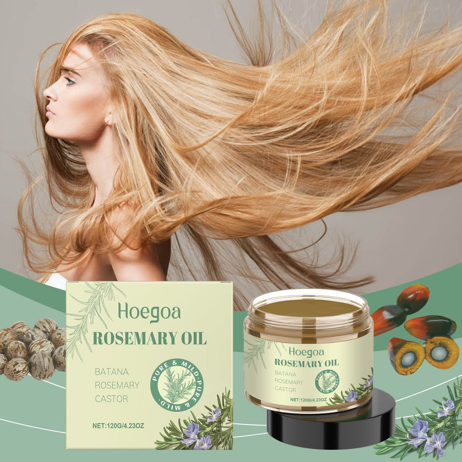 Rosemary Hair Balm for Scalp Nourishment & Dry Hair