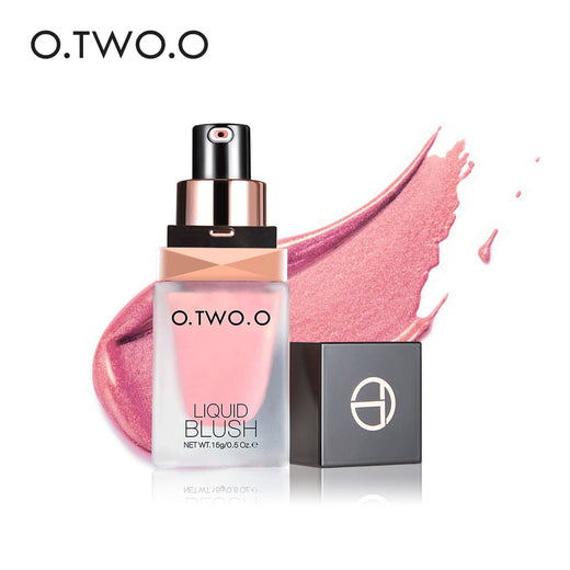 O.TWO.O Liquid Blush - Buildable Natural Cheek Color