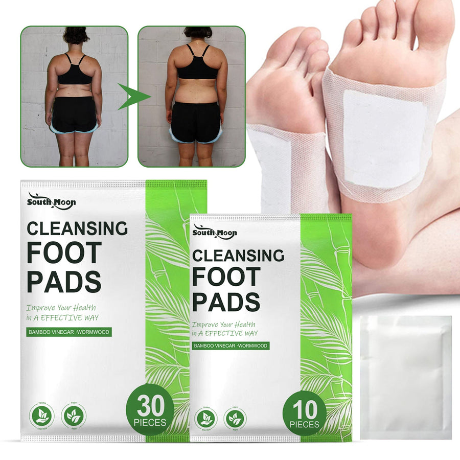 Detox Foot Patches — Bamboo Vinegar & Wormwood, 30 Nights
