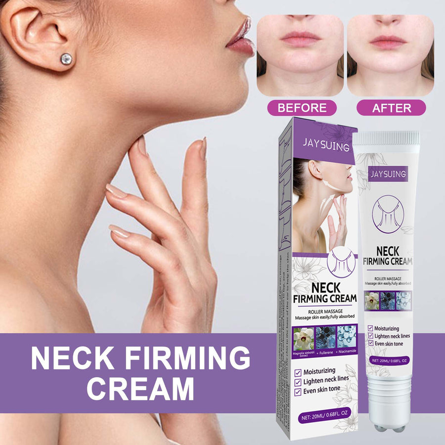 Roller Neck Cream for Smoother, Firmer-Looking Skin