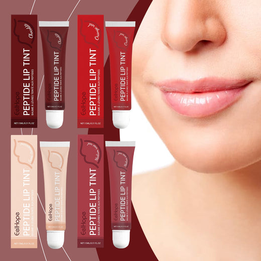 Peptide Lip Tint Balm for Glossy, Fuller-Looking Lips