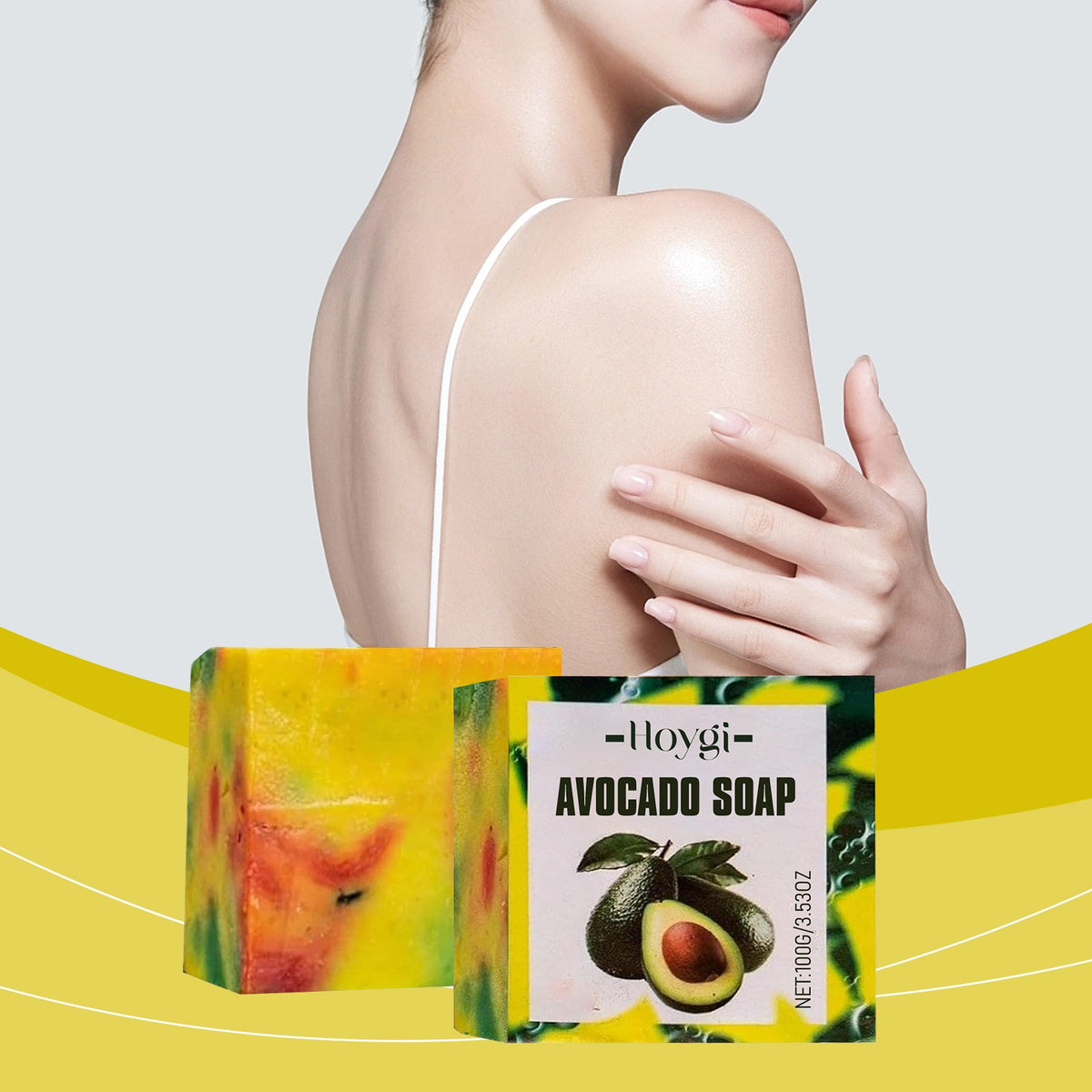 Avocado Soap - Deep Moisturizing & Cleansing Bar for Soft Skin